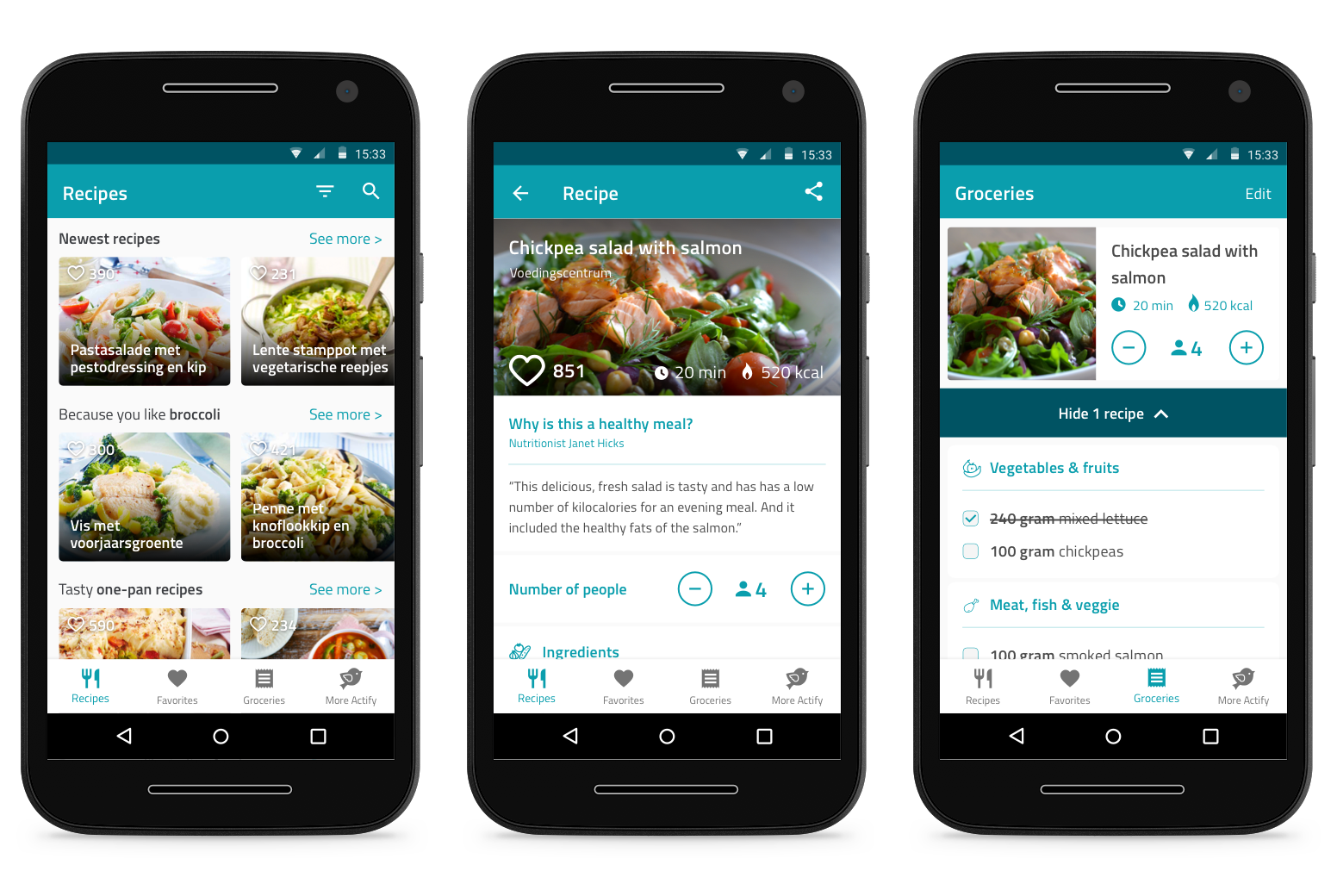 Actify MealMatch
