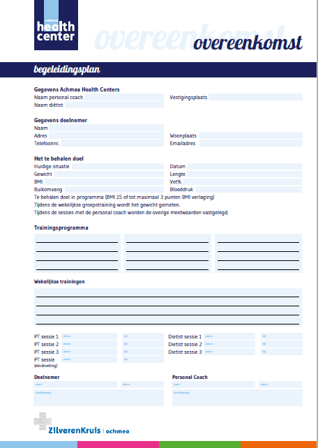 Incentified weightloss programme